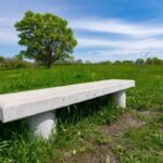 Betonowy akcent w naturze