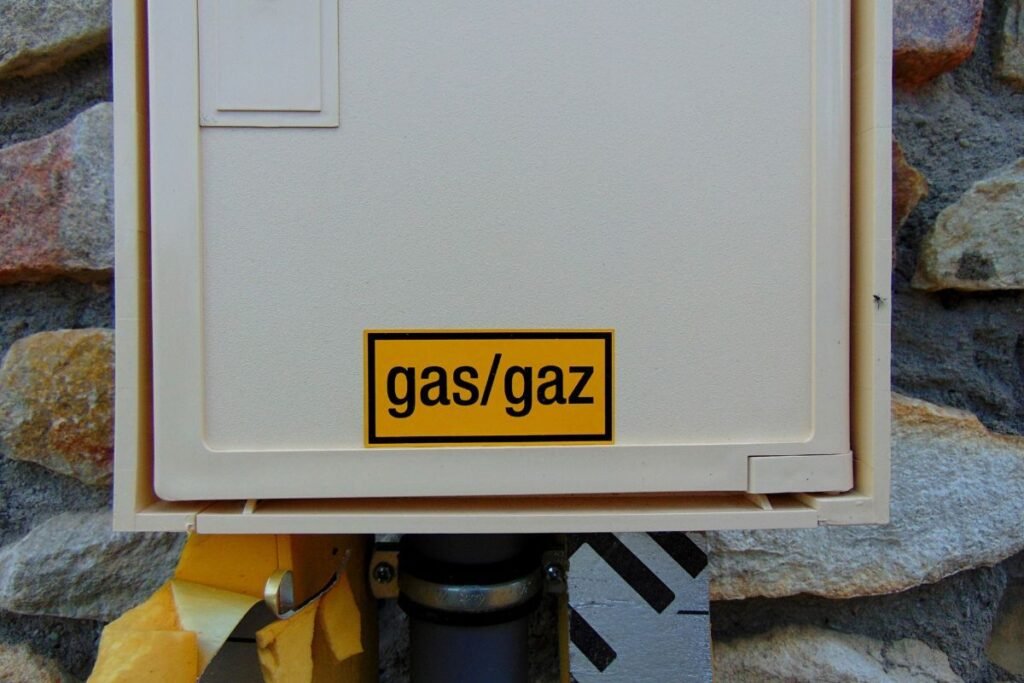 Instalacja przewodu gazu